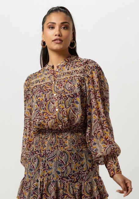 Braune AAIKO Blusen DAIMY ORIENTAL VIS 520 - large