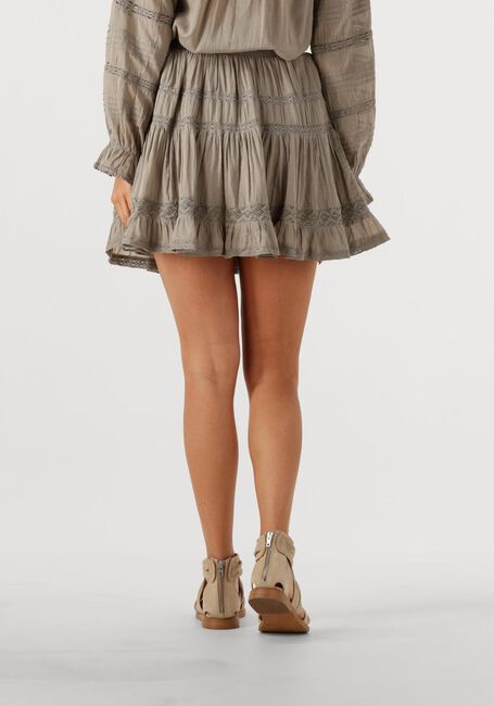 Khaki NEO NOIR Minirock CALLIA S VOILE SKIRT - large