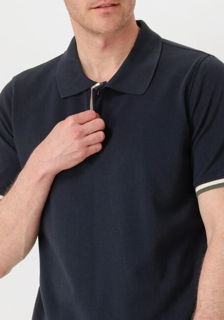 Dunkelblau MATINIQUE Polo-Shirt MASCOUT POLO STRIPE - large