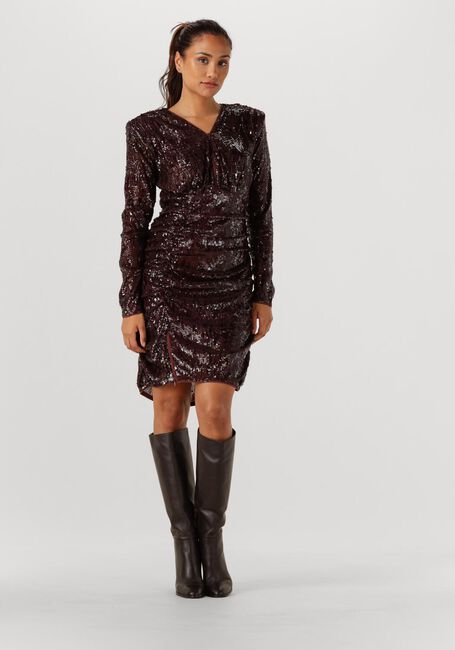 Bordeaux COPENHAGEN MUSE Minikleid CMSEQUINCE-DRESS - large