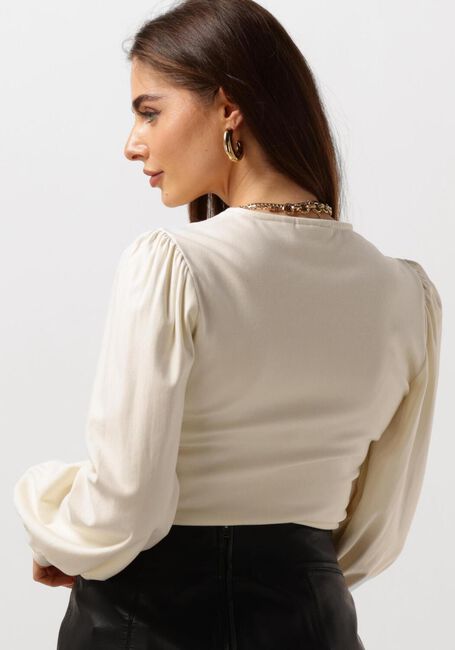 Beige GESTUZ Blusen RIFAGZ V-NECK BLOUSE - large