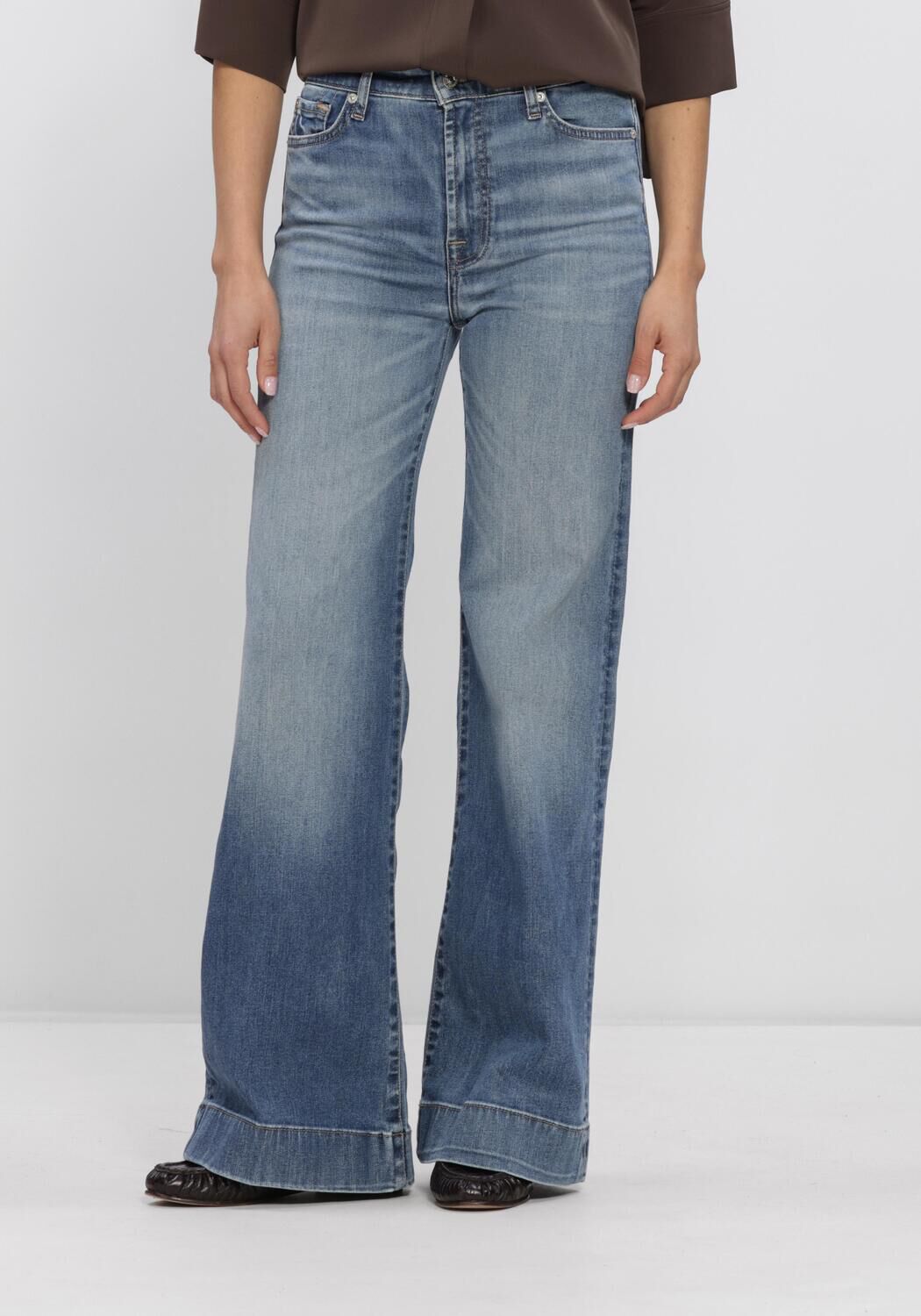 Hellblau 7 FOR ALL MANKIND Wide jeans MODERN DOJO TAILORLESS - large
