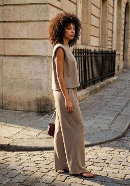 Taupe ELEH Weite Hose SS260185 - large