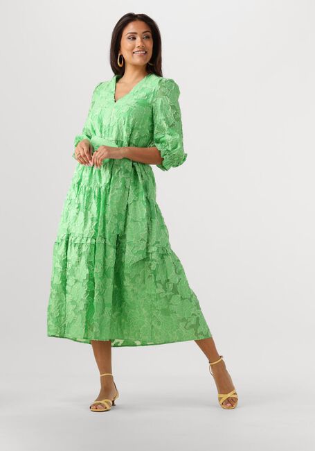 Grüne SELECTED FEMME Midikleid SLFSADIE 3/4 MIDI DRESS - large