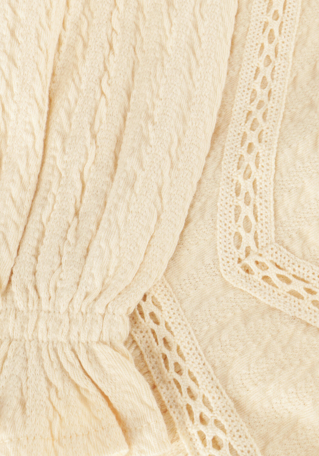 Sand DAILY7 Blusen T-SHIRT LONGSLEEVE FANCY TAPE - large