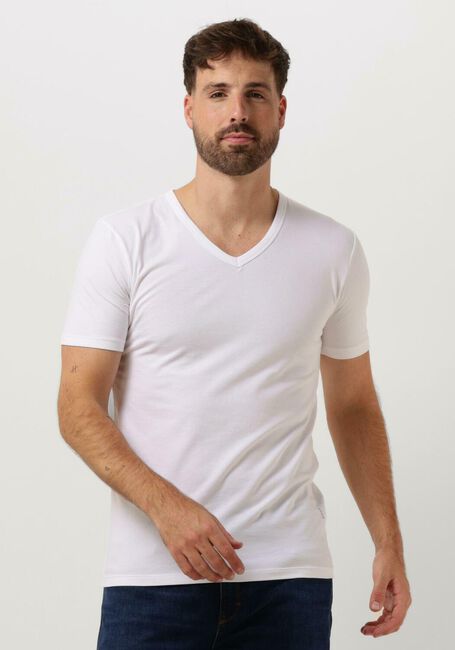 Weiße BOSS BLACK T-shirt TSHIRTVN 2P MODERN - large