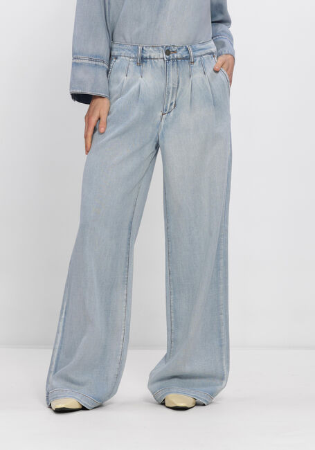 Blaue MY ESSENTIAL WARDROBE Wide jeans MWZITO 171 HIGH WIDE PANT - large
