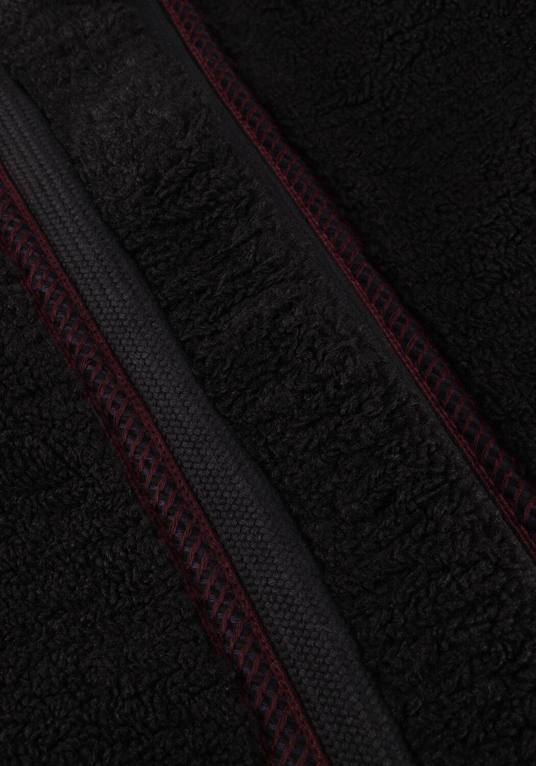 Schwarze ANTIK BATIK Teddy-Jacke SALLY JACKET - large