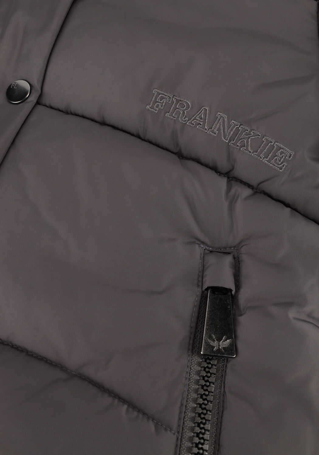 Graue FRANKIE & LIBERTY Wattierte Jack PIPPA PUFFER COAT - large