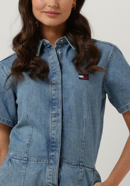 Hellblau TOMMY JEANS  TJW BADGE DENIM PLAYSUIT - large