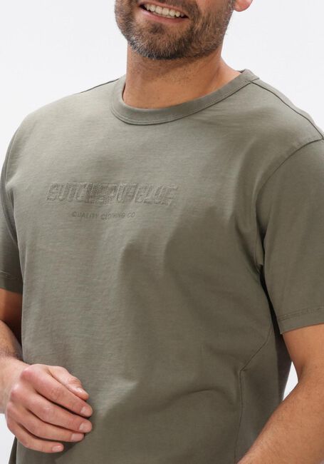 Khaki BUTCHER OF BLUE T-shirt ARMY CORP LOCK TEE - large