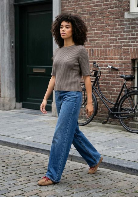 Blaue LEE Wide jeans STELLA A LINE - large