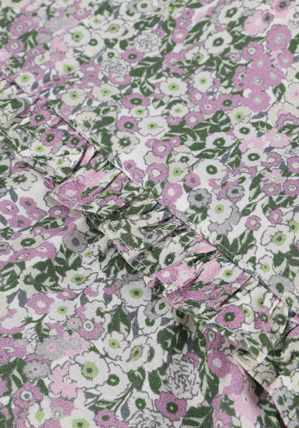 Rosane NA-KD Maxikleid BALLOON SLEEVE MAXI FRILL DRESS - large