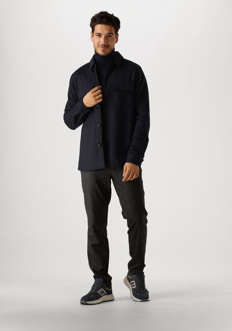 Blaue PROFUOMO Overshirt OVERSHIRT KNITTED - large