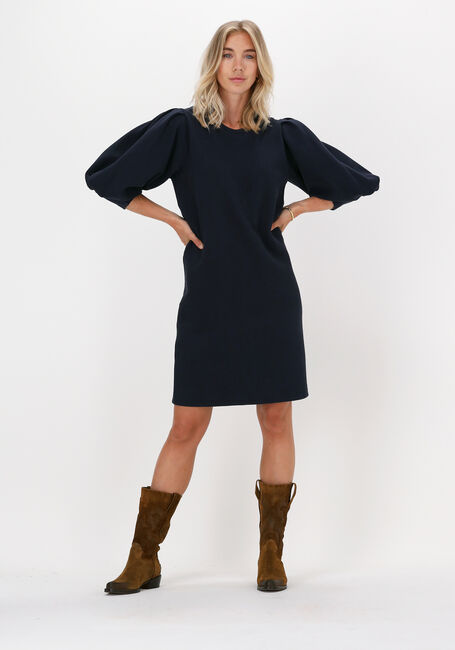 Blaue SUMMUM Minikleid DRESS WAFFLE JERSEY - large