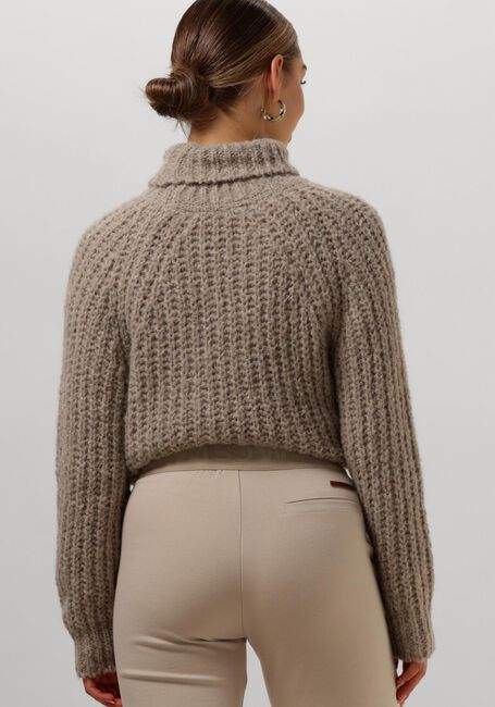 Taupe MOSCOW Rollkragenpullover 44-09-WISHING - large