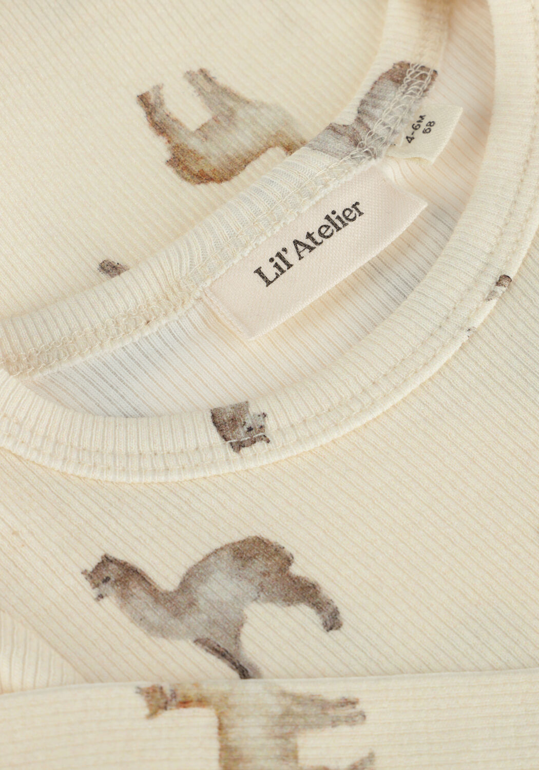 Beige LIL' ATELIER Strampler NBNGAVO KIN LS SLIM BODY LIL - large