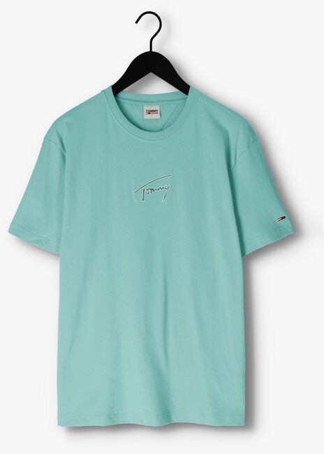 Hellblau TOMMY JEANS T-shirt TJM CLSC SIGNATURE TEE - large