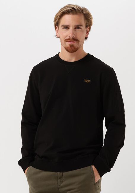 Schwarze PME LEGEND Pullover AIRSTRIPE SWEAT - large