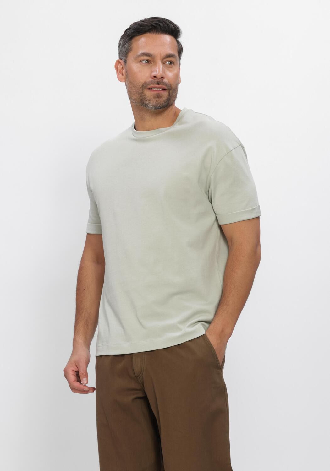 Gr&uuml;ne DRYKORN T-shirt THILO 520198 - large