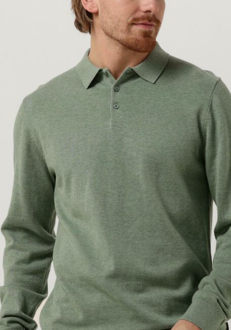 Grüne SAINT STEVE Polo-Shirt BEREND - large