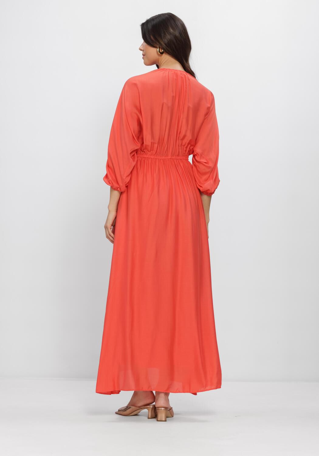 Orangene NEMA Kleider N210 - large