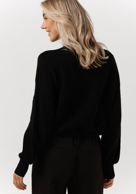 Schwarze MSCH COPENHAGEN Rollkragenpullover MAGNEA RACHELLE RIB PULLOVER - large