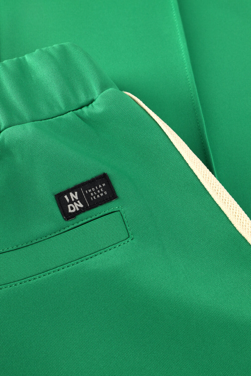 Gr&uuml;ne INDIAN BLUE JEANS Weite Hose WIDE PANTS SPORTY - large