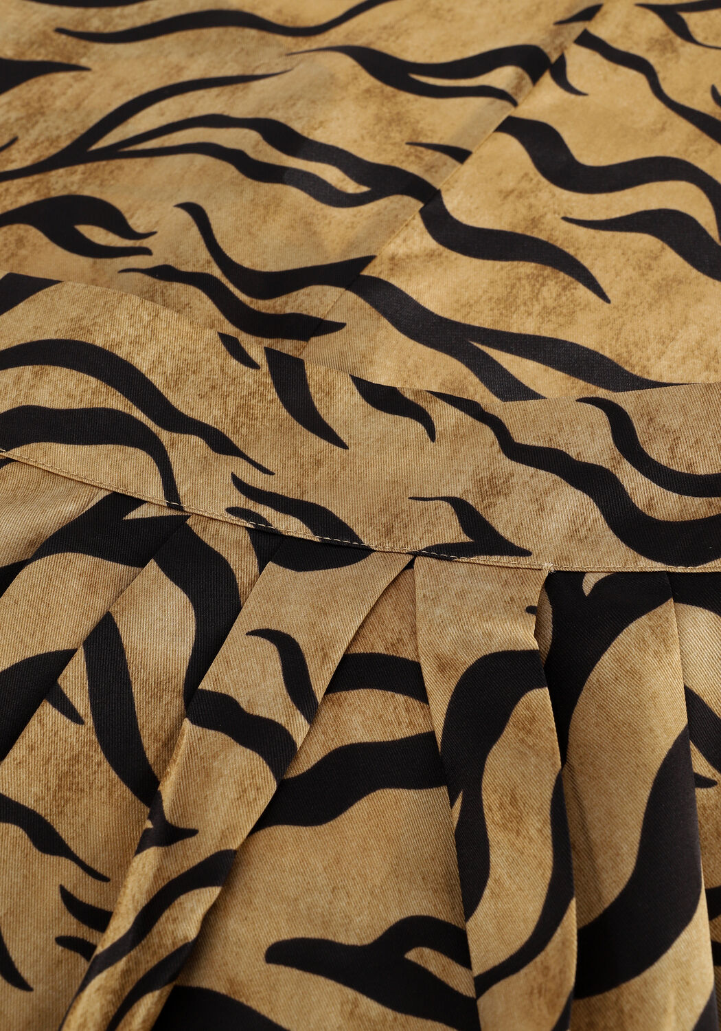 Camelfarbene SCOTCH & SODA Midirock LOOSE FIT ORGANIC COTTON SKIRT - large