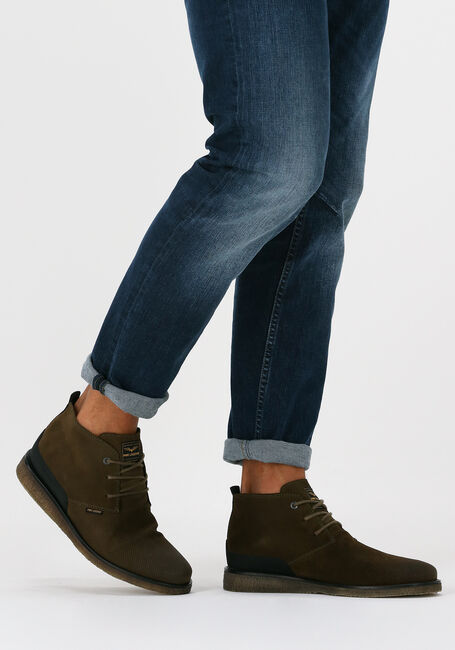 Grüne PME LEGEND Schnürschuhe MORAUDER - large
