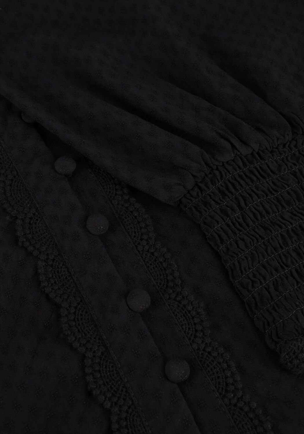 Schwarze Y.A.S. Minikleid YASTILERA LS SHIRT DRESS - large