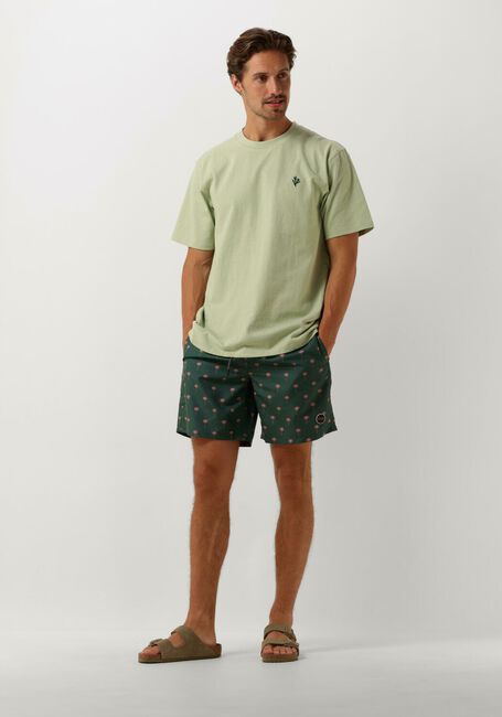Grüne SHIWI Badehosen MEN SWIMSHORT PALM - large