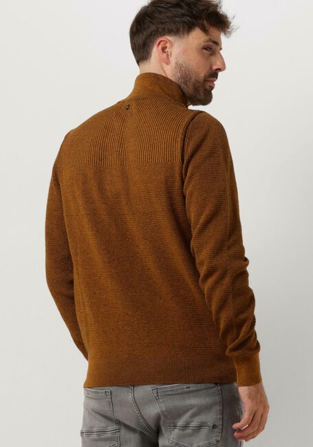 Gelbe PME LEGEND Pullover HALF ZIP COLLAR COTTON PLATED | Omoda 