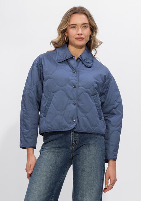 Blaue MSCH COPENHAGEN Wattierte Jack MSCHCHISTA JACKET - large