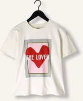 Weiße POM AMSTERDAM T-shirt THE LOVER Weiße POM AMSTERDAM T-shirt THE LOVER - medium