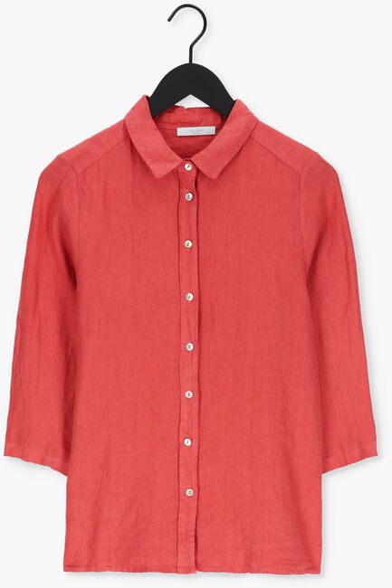 Rote BY-BAR Bluse IRENE LINEN BLOUSE - large