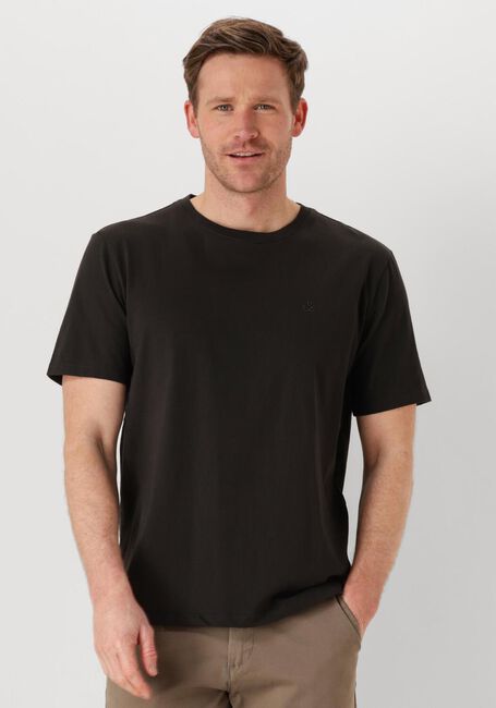 Schwarze SCOTCH & SODA T-shirt LOGO T-SHIRT - large