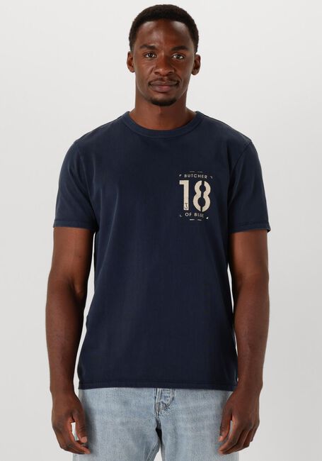 Dunkelblau BUTCHER OF BLUE T-shirt ARMY 18 STENCIL TEE - large