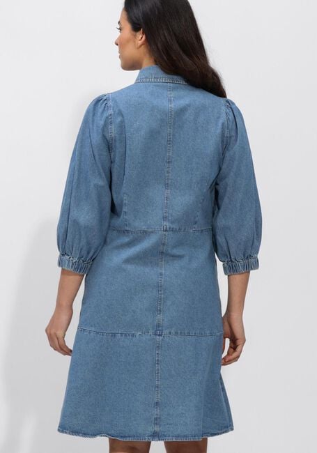Blaue SECOND FEMALE Kleider CORNELIA DENIM TUNIC DRESS - large