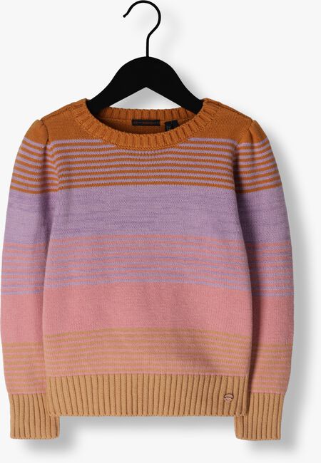 Mehrfarbige/Bunte NONO Pullover KIRA GIRLS STRIPED KNITTED SWEATER - large