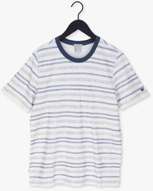 Nicht-gerade weiss CAST IRON T-shirt SHORT SLEEVE R-NECK RELAXED FIT COTTON TWILL - large