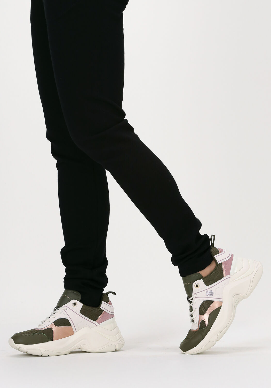 Gr&uuml;ne TOMMY HILFIGER Sneaker Low FASHION WEDGE - large