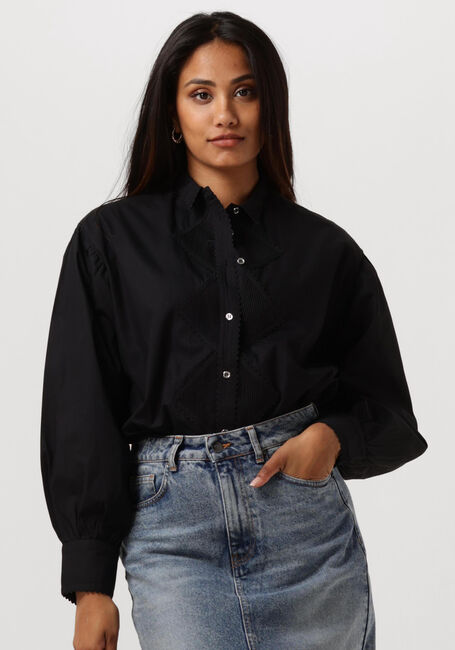 Schwarze ANTIK BATIK Blusen LAURA BLOUSE - large