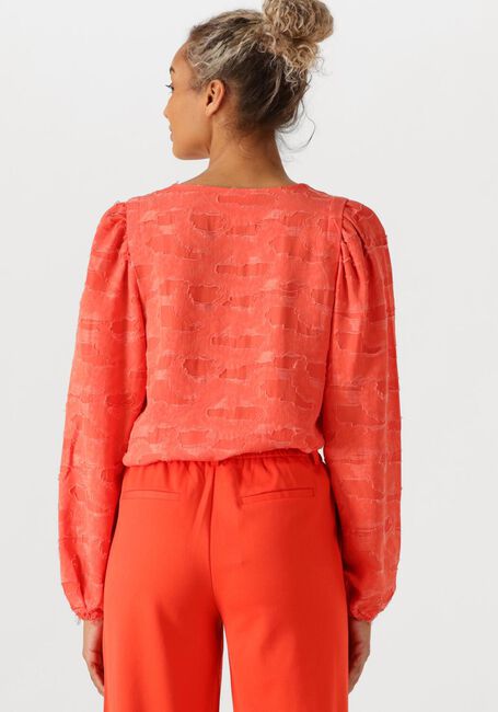 Orangene OBJECT Blusen OBJSUKI LS TOP 137 - large