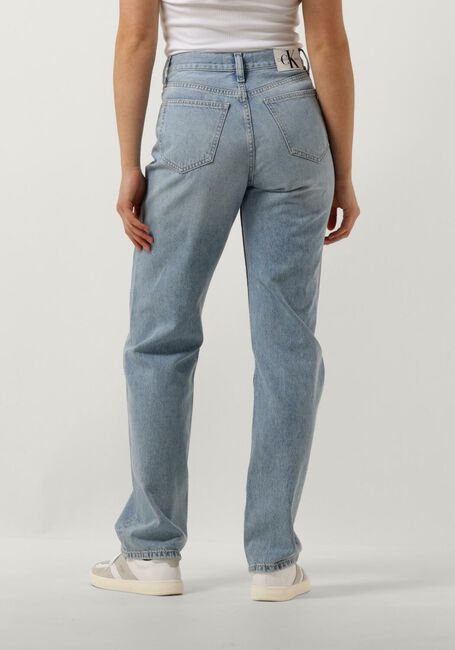 Blaue CALVIN KLEIN Straight leg jeans HIGH RISE STRAIGHT - large