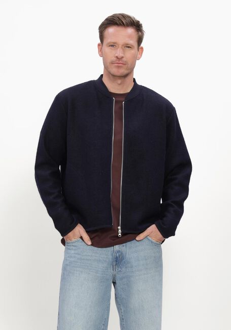 Braune RESTER&Ouml;DS Pullover RTLUKE BOILED WOOL JACKET - large