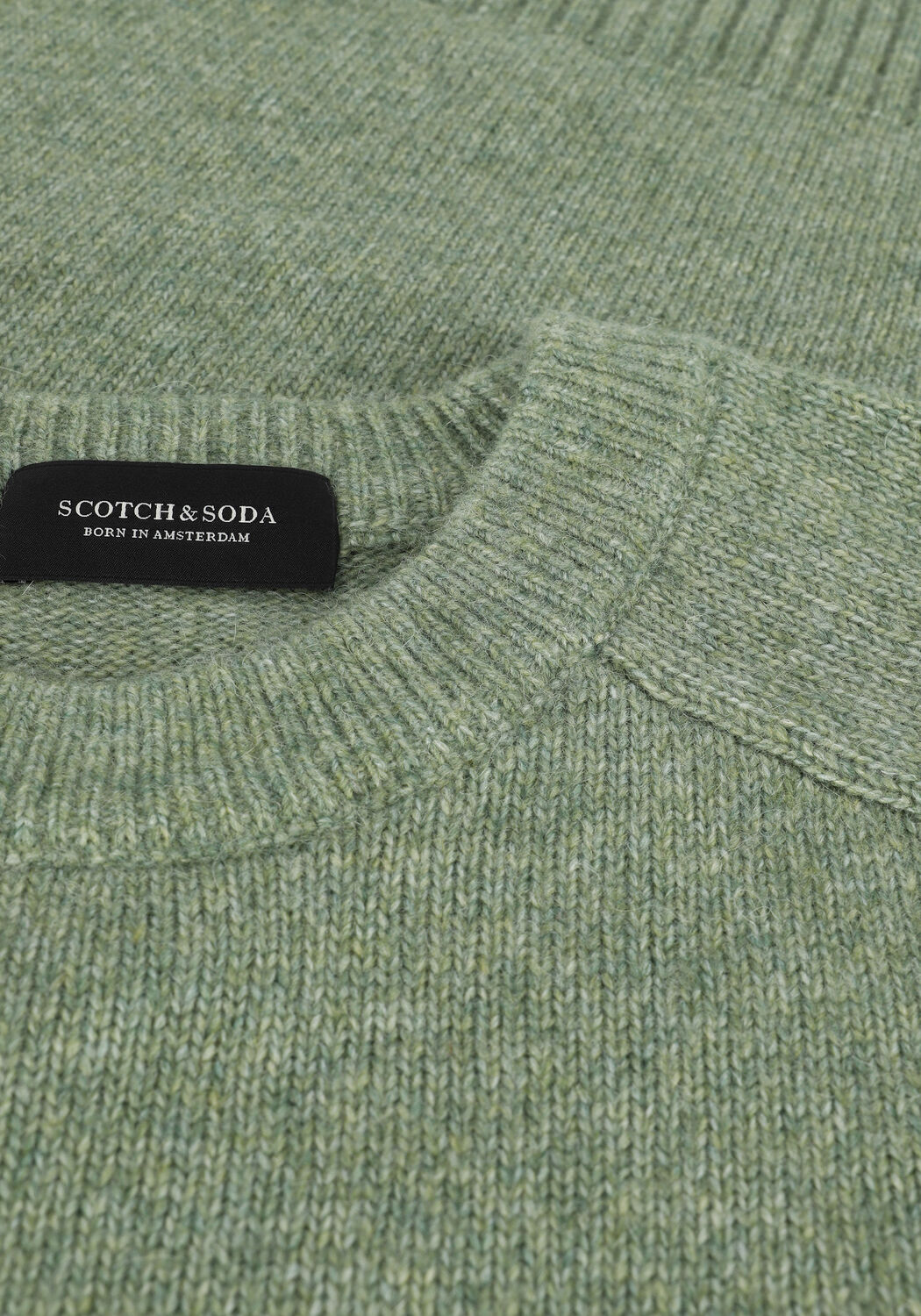 Gr&uuml;ne SCOTCH & SODA Pullover 164000 - RELAXED CREWNECK PULL - large