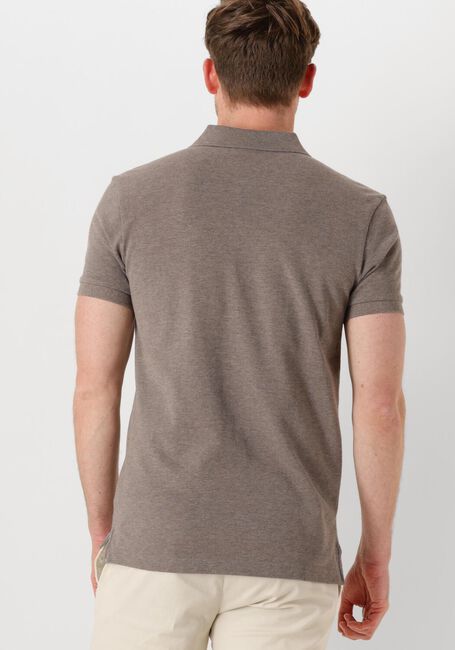 Braune PROFUOMO Polo-Shirt POLO SHORT SLEEVE - large