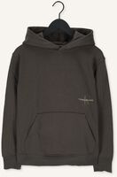 Grüne CALVIN KLEIN Sweatshirt OFF PLACED ICONIC HOODIE Grüne CALVIN KLEIN Sweatshirt OFF PLACED ICONIC HOODIE - medium