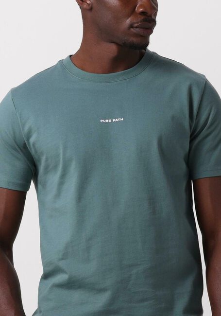Grüne PURE PATH T-shirt TSHIRT WITH FRONT AND BACK PRINT - large